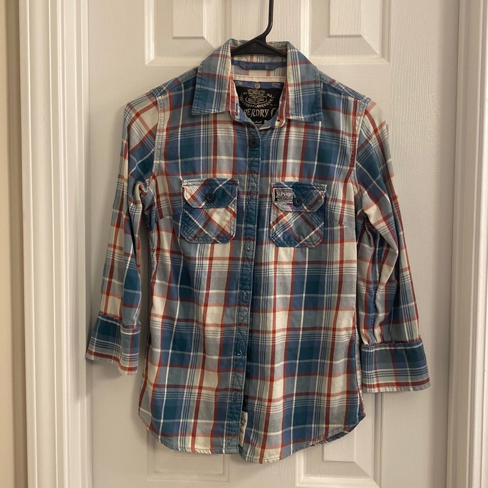 Superdry plaid shirt - XS